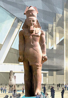 statue of Ramses the Great 